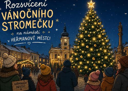 Rozsv�cen� v�no�n�ho stromu - 29.11.2026 - www.webtrziste.cz