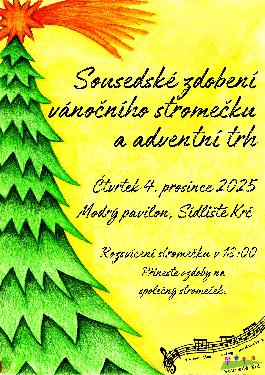 Rozsv�cen� strome�ku a adventn� trh