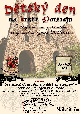 D�tsk� den na hrad� Pot�tejn aneb v�prava za pok..
